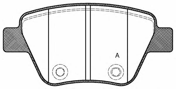 Open parts BPA1420.00 Scheibenbremsbeläge, Set BPA142000: Kaufen Sie zu einem guten Preis in Polen bei 2407.PL!