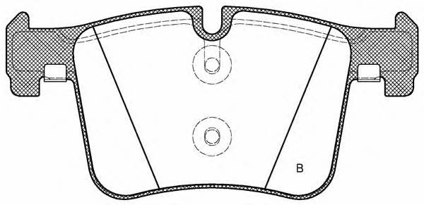 Open parts BPA1457.00 Тормозные колодки дисковые, комплект BPA145700: Отличная цена - Купить в Польше на 2407.PL!