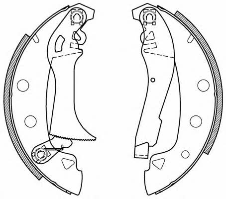 Open parts BSA2002.00 Szczęki hamulcowe, zestaw BSA200200: Dobra cena w Polsce na 2407.PL - Kup Teraz!