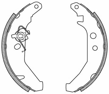 Open parts BSA2101.00 Szczęki hamulcowe, zestaw BSA210100: Dobra cena w Polsce na 2407.PL - Kup Teraz!