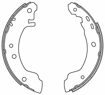 Open parts BSA2168.00 Szczęki hamulcowe, zestaw BSA216800: Dobra cena w Polsce na 2407.PL - Kup Teraz!