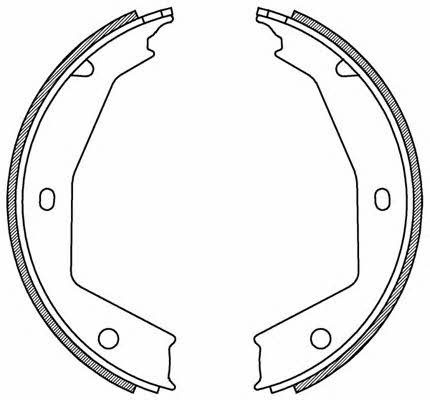 Open parts BSA2187.00 Brake shoe set BSA218700: Buy near me in Poland at 2407.PL - Good price!