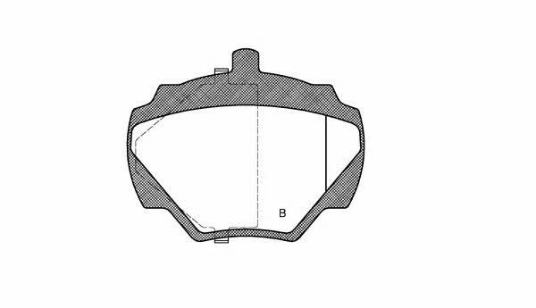 Open parts BPA0222.10 Brake Pad Set, disc brake BPA022210: Buy near me at 2407.PL in Poland at an Affordable price!