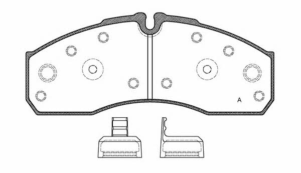 Open parts BPA0651.30 Klocki hamulcowe, zestaw BPA065130: Dobra cena w Polsce na 2407.PL - Kup Teraz!