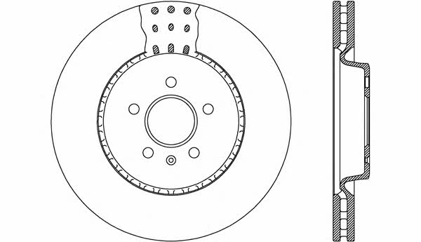 Open parts BDR2618.20 Wentylowana przednia tarcza hamulcowa BDR261820: Dobra cena w Polsce na 2407.PL - Kup Teraz!