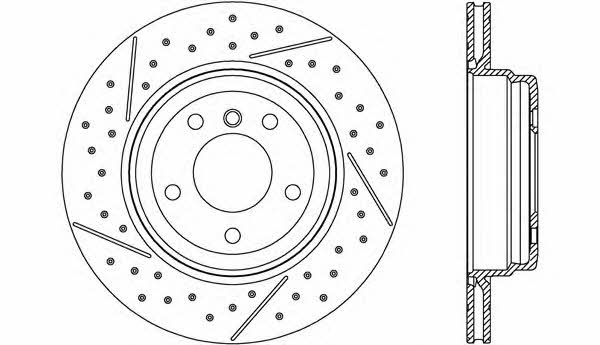 Open parts BDR2628.20 Bremsscheibe BDR262820: Kaufen Sie zu einem guten Preis in Polen bei 2407.PL!