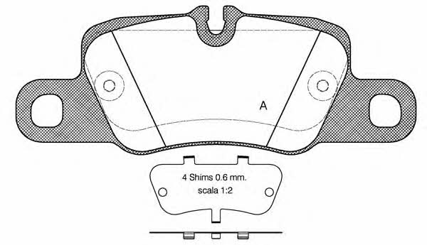 Open parts BPA1401.00 Scheibenbremsbeläge, Set BPA140100: Kaufen Sie zu einem guten Preis in Polen bei 2407.PL!