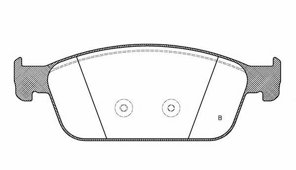 Open parts BPA1510.10 Тормозные колодки дисковые, комплект BPA151010: Отличная цена - Купить в Польше на 2407.PL!