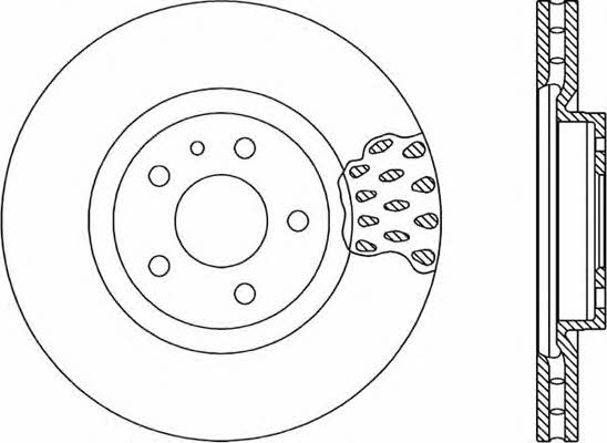 Open parts BDA1017.20 Wentylowana przednia tarcza hamulcowa BDA101720: Dobra cena w Polsce na 2407.PL - Kup Teraz!