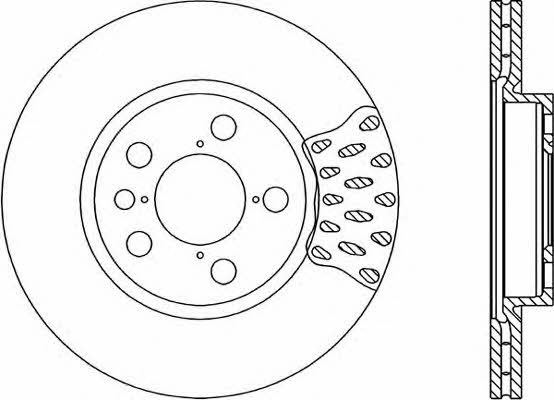 Open parts BDA1674.20 Innenbelüftete Bremsscheibe vorne BDA167420: Kaufen Sie zu einem guten Preis in Polen bei 2407.PL!