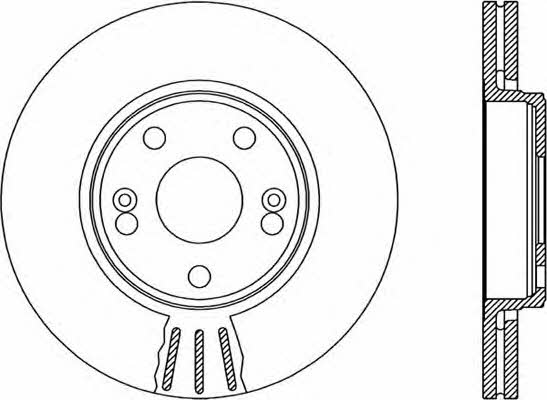 Open parts BDA1879.20 Wentylowana przednia tarcza hamulcowa BDA187920: Dobra cena w Polsce na 2407.PL - Kup Teraz!