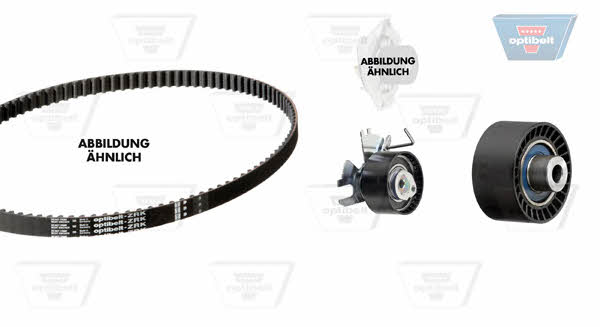Optibelt KT 1428 W1 TIMING BELT KIT WITH WATER PUMP KT1428W1: Buy near me in Poland at 2407.PL - Good price!