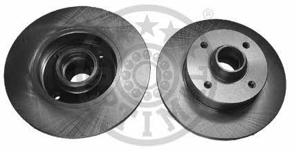 Optimal BS-0240 Rear brake disc, non-ventilated BS0240: Buy near me in Poland at 2407.PL - Good price!