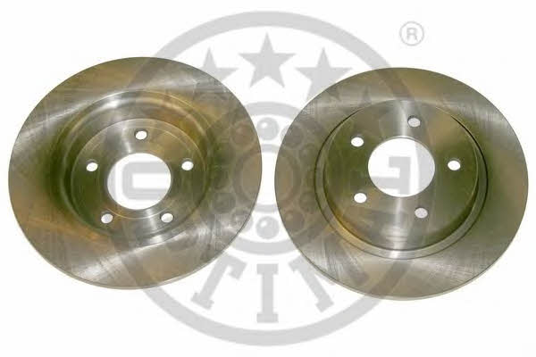 Optimal BS-7762 Rear brake disc, non-ventilated BS7762: Buy near me in Poland at 2407.PL - Good price!
