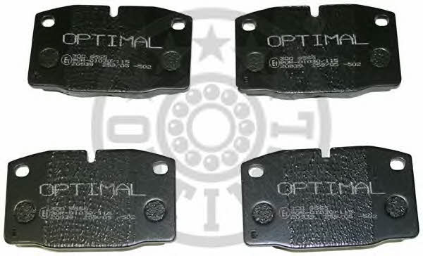 Optimal 9565 Brake Pad Set, disc brake 9565: Buy near me in Poland at 2407.PL - Good price!