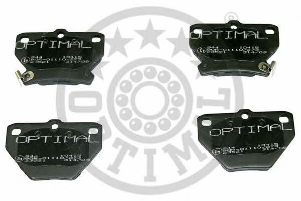 Optimal 10415 Brake Pad Set, disc brake 10415: Buy near me in Poland at 2407.PL - Good price!