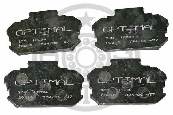 Optimal 12034 Тормозные колодки дисковые, комплект 12034: Купить в Польше - Отличная цена на 2407.PL!