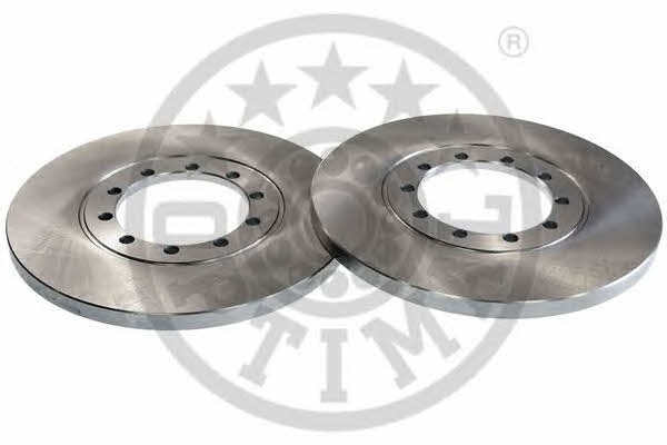 Optimal BS-8366 Rear brake disc, non-ventilated BS8366: Buy near me in Poland at 2407.PL - Good price!