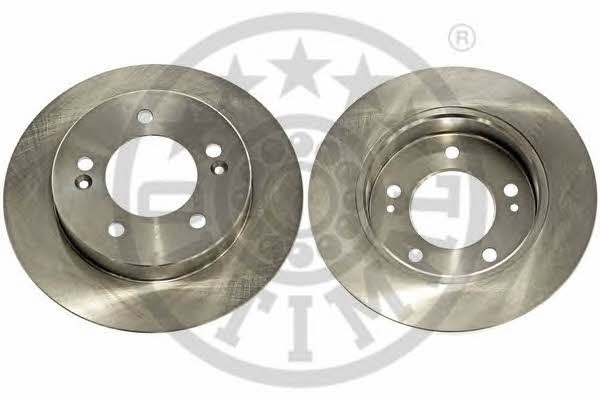 Optimal BS-8672 Rear brake disc, non-ventilated BS8672: Buy near me in Poland at 2407.PL - Good price!
