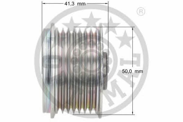 Optimal F5-1073 Муфта обгонная генератора F51073: Отличная цена - Купить в Польше на 2407.PL!