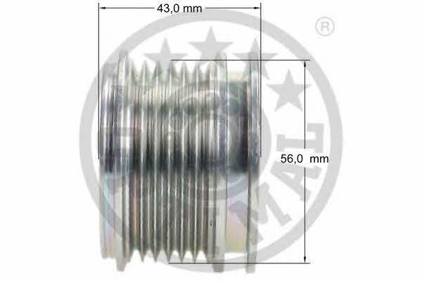 Optimal F5-1009 Sprzęgło alternatora F51009: Dobra cena w Polsce na 2407.PL - Kup Teraz!