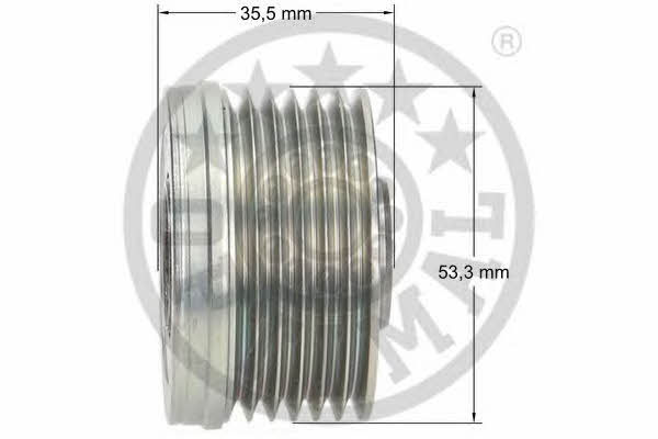 Optimal F5-1034 Sprzęgło alternatora F51034: Dobra cena w Polsce na 2407.PL - Kup Teraz!