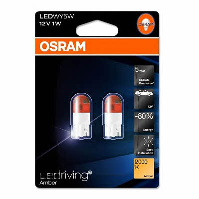 Osram 2855YE-02B Лампа светодиодная Osram LEDriving Premium T10 12V W2,1x9,5d (2 шт.) 2855YE02B: Отличная цена - Купить в Польше на 2407.PL!