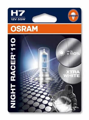 Osram 64210NR1-01B Лампа галогенна Osram Night Racer +110% 12В H7 55Вт +110% 64210NR101B: Купити у Польщі - Добра ціна на 2407.PL!