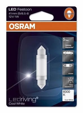Osram 6499CW Лампа світлодіодна Osram LEDriving CoolWhite Festoon 41 12V SV8,5 6499CW: Купити у Польщі - Добра ціна на 2407.PL!