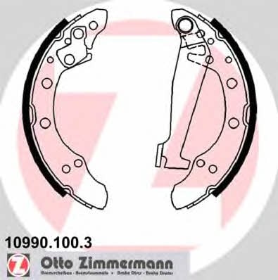 Otto Zimmermann 10990.100.3 Brake shoe set 109901003: Buy near me in Poland at 2407.PL - Good price!