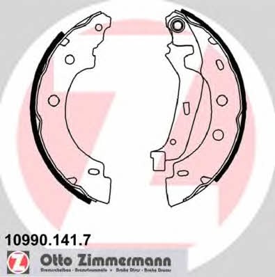 Otto Zimmermann 10990.141.7 Szczęki hamulcowe, zestaw 109901417: Dobra cena w Polsce na 2407.PL - Kup Teraz!
