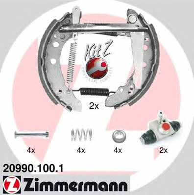 Otto Zimmermann 20990.100.1 Brake shoe set 209901001: Buy near me at 2407.PL in Poland at an Affordable price!