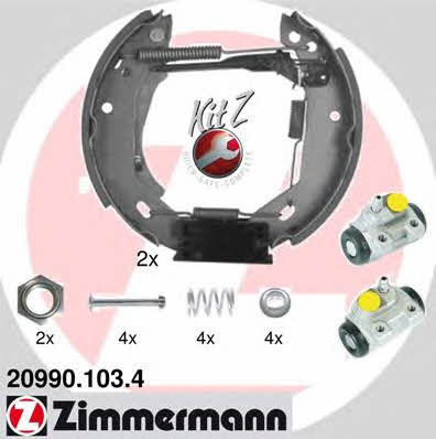 Otto Zimmermann 20990.103.4 Szczęki hamulcowe, zestaw 209901034: Dobra cena w Polsce na 2407.PL - Kup Teraz!