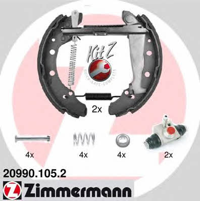 Otto Zimmermann 20990.105.2 Brake shoe set 209901052: Buy near me in Poland at 2407.PL - Good price!