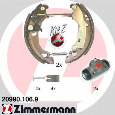 Otto Zimmermann 20990.106.9 Szczęki hamulcowe, zestaw 209901069: Dobra cena w Polsce na 2407.PL - Kup Teraz!