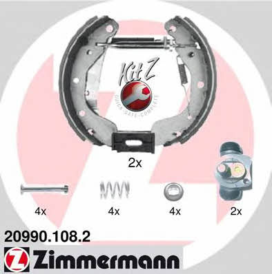 Otto Zimmermann 20990.108.2 Колодки тормозные барабанные, комплект 209901082: Отличная цена - Купить в Польше на 2407.PL!