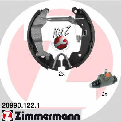 Otto Zimmermann 20990.122.1 Brake shoe set 209901221: Buy near me in Poland at 2407.PL - Good price!