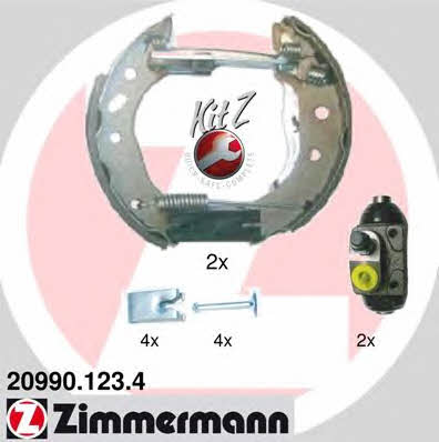 Otto Zimmermann 20990.123.4 Колодки тормозные барабанные, комплект 209901234: Купить в Польше - Отличная цена на 2407.PL!
