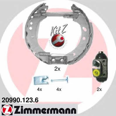 Otto Zimmermann 20990.123.6 Bremsbackensatz 209901236: Kaufen Sie zu einem guten Preis in Polen bei 2407.PL!