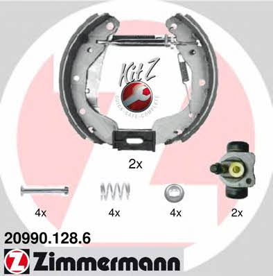 Otto Zimmermann 20990.128.6 Bremsbackensatz 209901286: Kaufen Sie zu einem guten Preis in Polen bei 2407.PL!