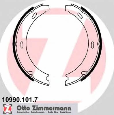 Otto Zimmermann 10990.101.7 Parking brake shoes 109901017: Buy near me at 2407.PL in Poland at an Affordable price!