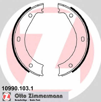 Otto Zimmermann 10990.103.1 Parking brake shoes 109901031: Buy near me in Poland at 2407.PL - Good price!