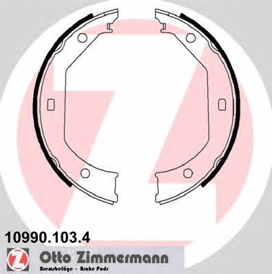 Otto Zimmermann 10990.103.4 Parking brake shoes 109901034: Buy near me in Poland at 2407.PL - Good price!
