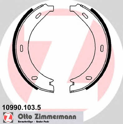 Otto Zimmermann 10990.103.5 Parking brake shoes 109901035: Buy near me in Poland at 2407.PL - Good price!