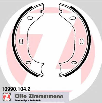 Otto Zimmermann 10990.104.2 Колодки тормозные стояночного тормоза 109901042: Отличная цена - Купить в Польше на 2407.PL!