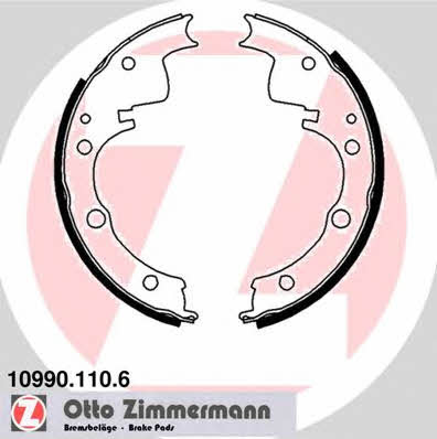 Otto Zimmermann 10990.110.6 Brake shoe set 109901106: Buy near me in Poland at 2407.PL - Good price!