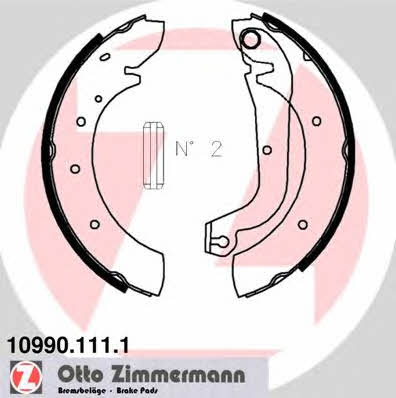 Otto Zimmermann 10990.111.1 Колодки гальмівні барабанні, комплект 109901111: Купити у Польщі - Добра ціна на 2407.PL!