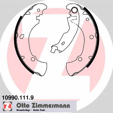 Otto Zimmermann 10990.111.9 Szczęki hamulcowe, zestaw 109901119: Dobra cena w Polsce na 2407.PL - Kup Teraz!