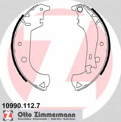 Otto Zimmermann 10990.112.7 Brake shoe set 109901127: Buy near me in Poland at 2407.PL - Good price!