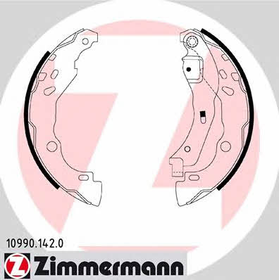 Otto Zimmermann 10990.142.0 Brake shoe set 109901420: Buy near me at 2407.PL in Poland at an Affordable price!